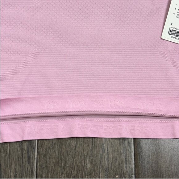 Lululemon NWT Swiftly Tech Racerback Tank Top 2.0 *Race Length Vitapink - Picture 10 of 10